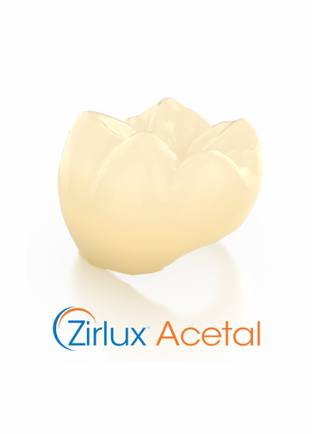 Zirlux Acetal Provisional Crown