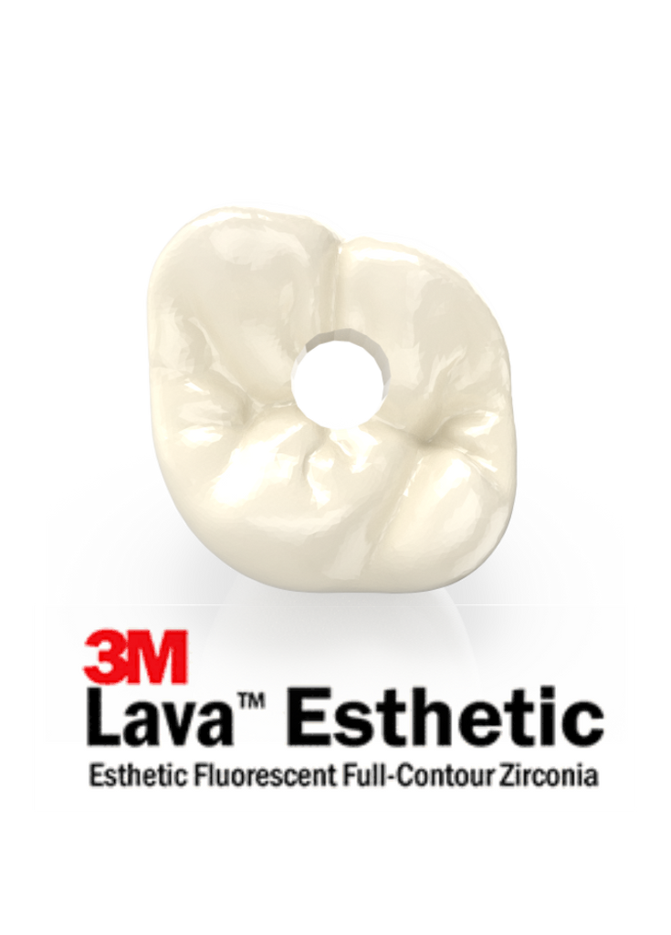 3M™ Lava™ Esthetic Implant Zirconia Crown